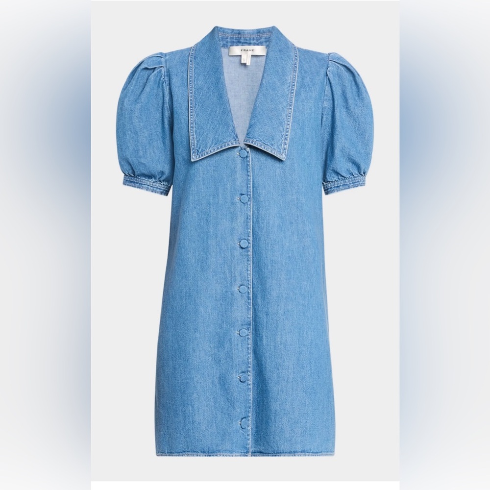Frame Denim Sailor mini NWOT Button-Up Dress